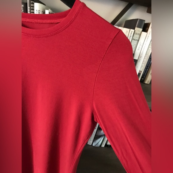 Like New Cuddl Duds Softwear Stretch Long Sleeve Crew Neck Base Layer Tee M - Picture 11 of 13